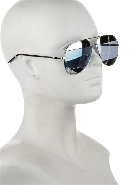 dior mirrored aviator sunglasses|christian dior aviator sunglasses women.